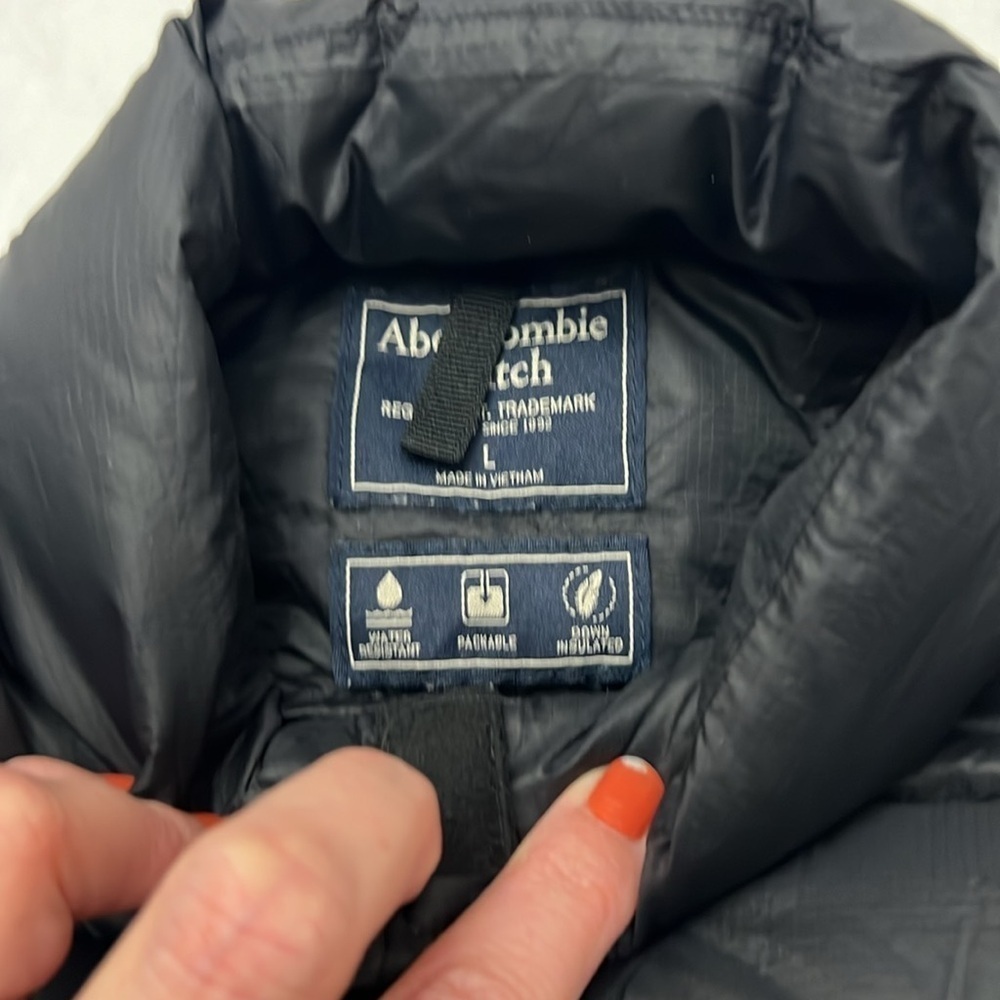 Abercrombie & Fitch puffer coat size L